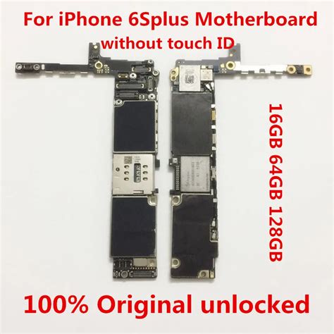 For IPhone 6Splus 128gb Motherboard 100 Original Unlocked For Iphone