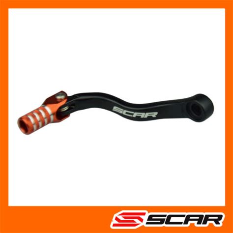 Schalthebel Ganghebel Ktm Sx Exc Schwarz Orange Scar Ebay