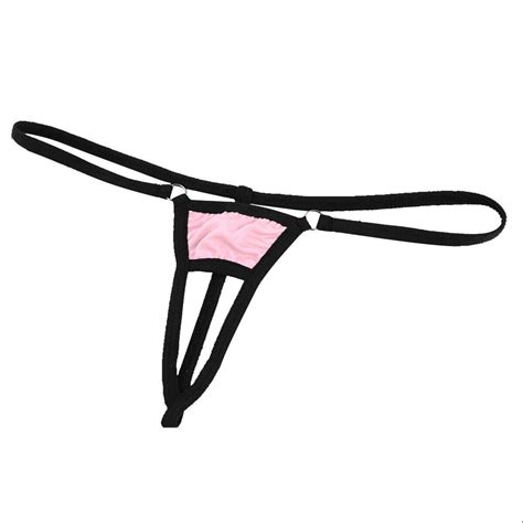 Sexy Womens Extreme Bikini Halterneck Top Micro Thong Sets Swimwear