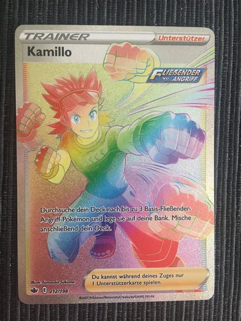 Pokemon Kamillo Rainbow Chilling Reign Deutsch Kaufen Auf Ricardo