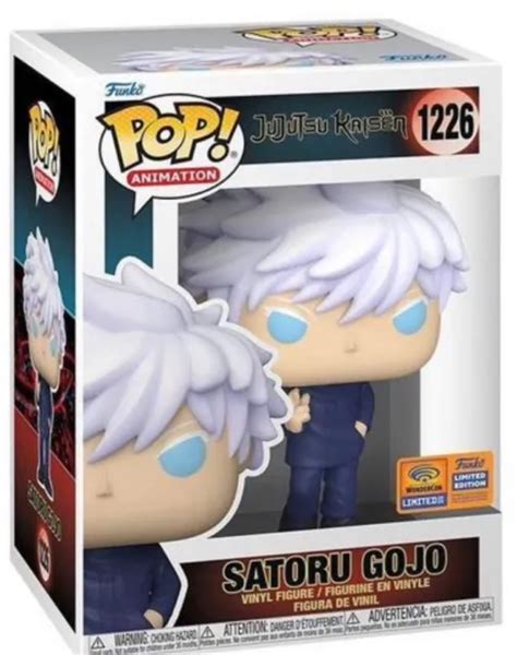 FUNKO POP JUJUTSU Kaisen Satoru Gojo Wondercon 2023 Official Con