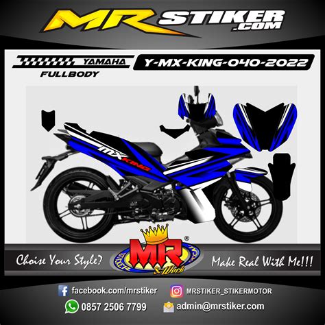 Stiker Motor Decal Yamaha Mio Soul GT One Piece Abstrack Fire Splat