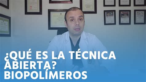 Por Qu Realizar T Cnica Abierta En Retiro De Biopol Meros Dr Jaime