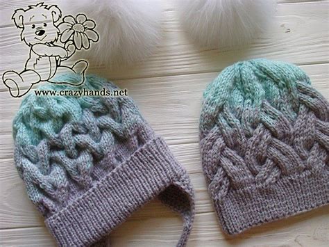 Cr Me Br L E Cable Knit Hat Free Pattern Circular Needles Artofit