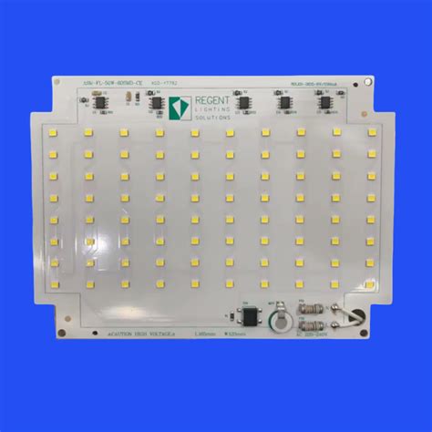 Modul LED Yang Disesuaikan 50W 220V 6000K High PF 0 9 PCB PCBA DOB LED