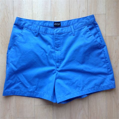 Vintage Blue Khaki Women's Shorts / Size 16 / Medium / Lee