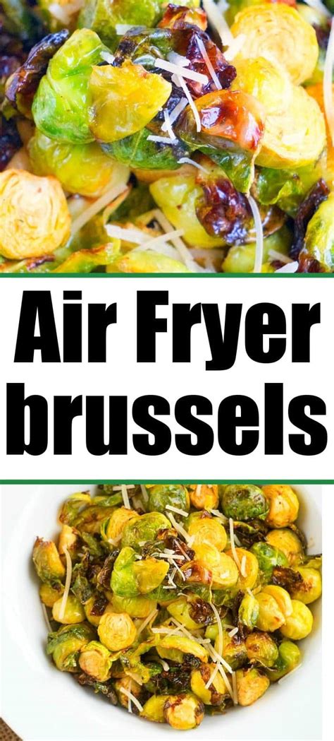 Brussel Sprouts In The Air Fryer Ninja Foodi Brussel Sprouts