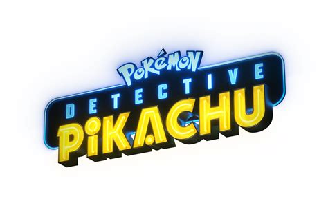 Detective Pikachu Movie Logo | Pikachu, Pokemon, Pokemon images