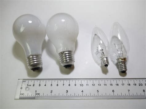 Light Bulb Socket Sizes Chart Garage Sanctum