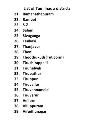 List of tamil nadu districts.docx