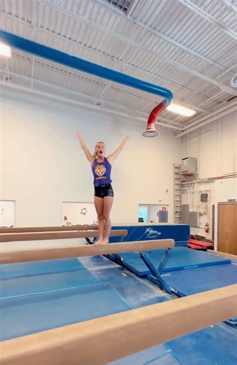 Olivia Dunne leaves fans stunned by actually training for gymnastics as ...