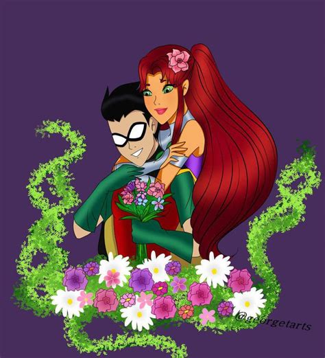 Pin On Robin And Starfire