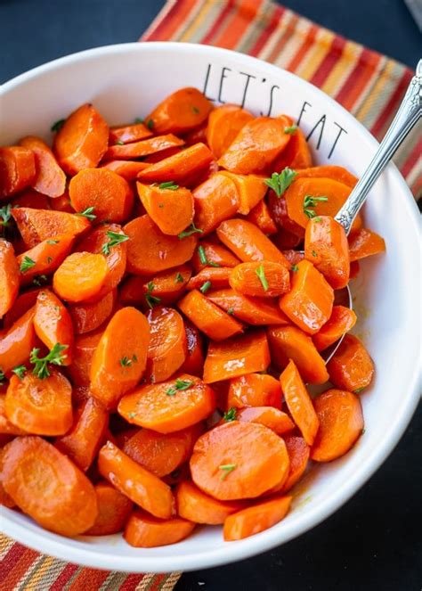 Easy Glazed Carrots Love From The Oven