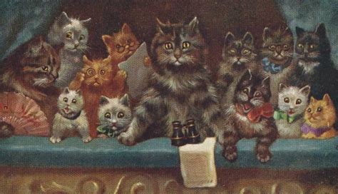 Cats Cats Cats The Incredible Life Art Of Louis Wain