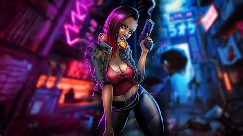 11 Cyberpunk Female Wallpaper 4k | CyberPunk