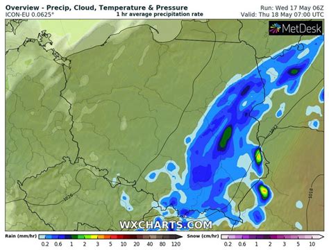 W czwartek Polska będzie podzielona na dwa bieguny Miejscami tylko 7