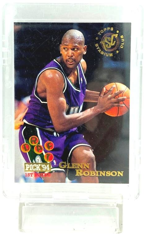 Vintage Topps Stadium Club Draft Pick Glenn Robinson Rookie