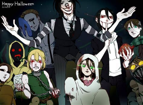 Happy Halloween By Alloween On DeviantArt Personajes Creepypasta