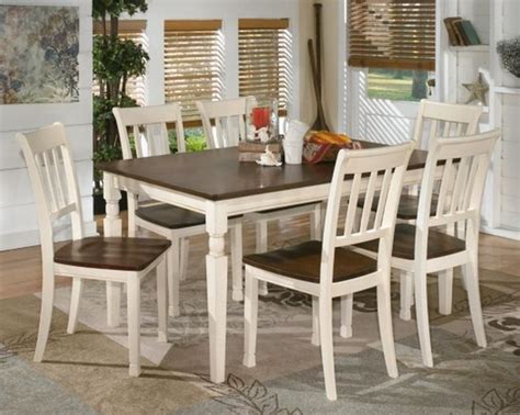 Signature Design by Ashley® Whitesburg 7-Piece Brown/Cottage White ...