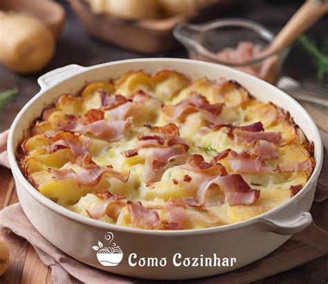 Batata Gratinada Como Cozinhar