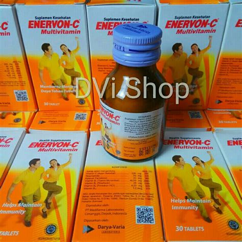 Jual Enervon C Multivitamin 30 Tablet Shopee Indonesia