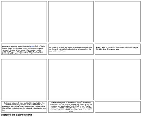 Abu Bakr Storyboard por 28263f17