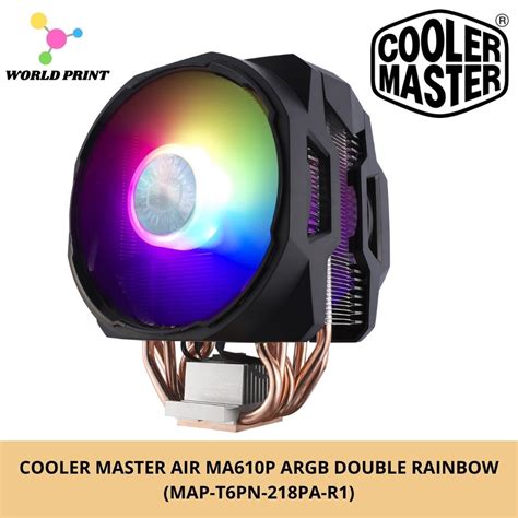 COOLER MASTER AIR MA610P ARGB DOUBLE RAINBOW MAP T6PN 218PA R1