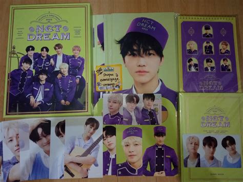 NCT Dream Season S Greetings 2022 SG2022 Tingi A4 Poster Outbox Member