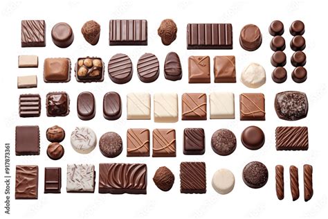 Top View Chocolates On Transparent Background Topics Related To