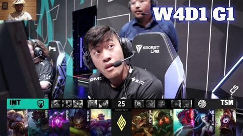 Imt Vs Tsm Week 4 Day 1 S13 Lcs Summer 2023 Immortals Vs Tsm W4d1