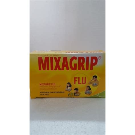 Jual Mixagrip Flu 1 Box 25 Strip Shopee Indonesia