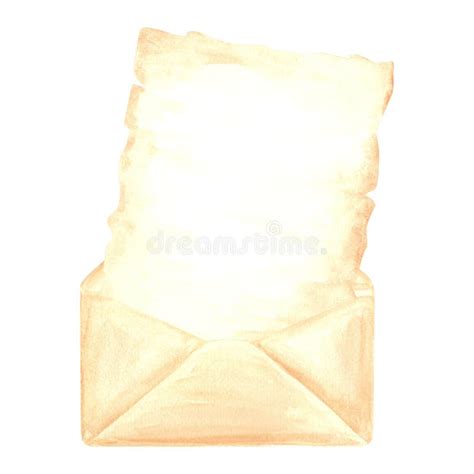 Sheet Of Old Parchment In Craft Envelop Writing Supplies Old Paper