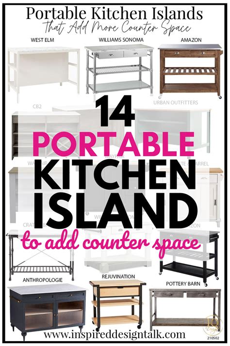 7 Portable Kitchen Island Design Ideas For Your Home Artofit