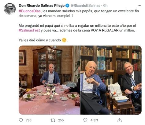 Ricardo Salinas Pliego Prepárate El magnate también regalará un