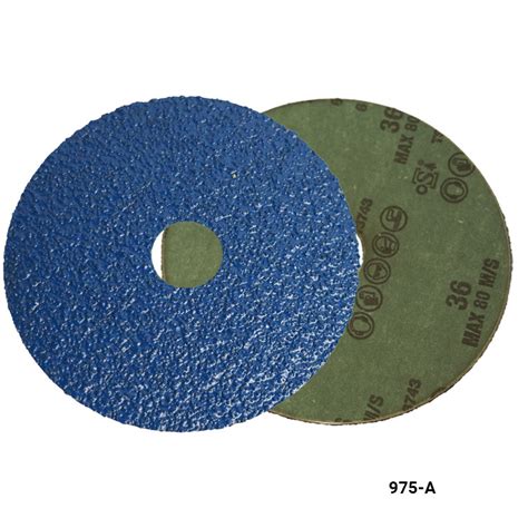 Zirconia Grinding Discs Fibre Glast