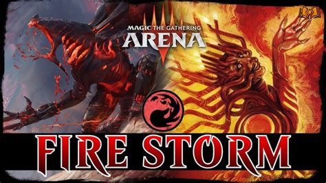 I Am The Fire Starter Mtg Arena Mono Red Burn Storm Aggro Eldraine