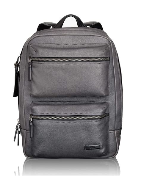 Tumi Men S Leather Backpack IUCN Water