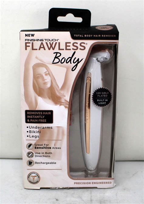 Finishing Touch Flawless Body Electric Razor Cordless Hair Remover