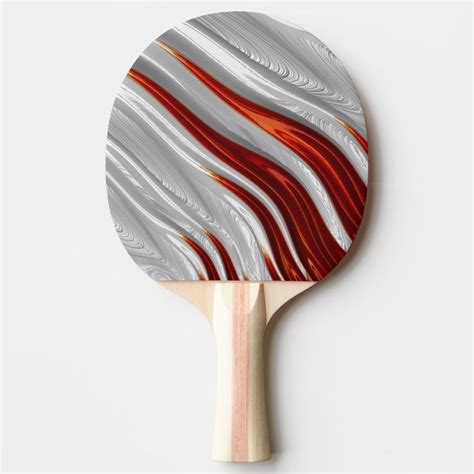 Flame Thrower Original Fractal Ping Pong Pad Ping Pong Paddle