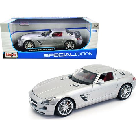 Macheta Auto Mercedes Benz SLS AMG 1 18 Maisto EMAG Ro