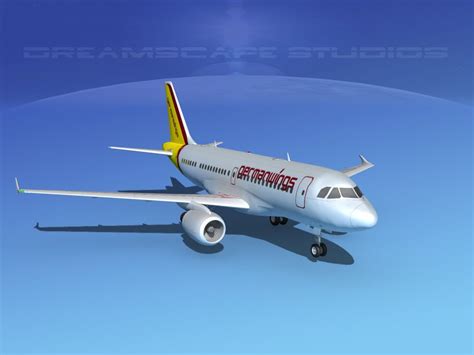 Airbus A Germanwings Modelo D Ds Unknown Dwg Dxf Lwo