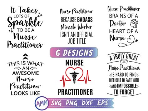 Nurse Practitioner Svg Bundle Np Svg Nurse Practitioner Bundle Svg