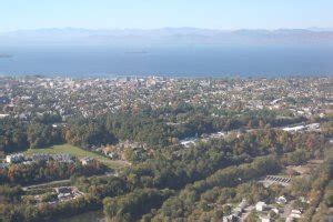 Burlington Vermont Fall Foliage From The Air | We Love The Stars Too Fondly