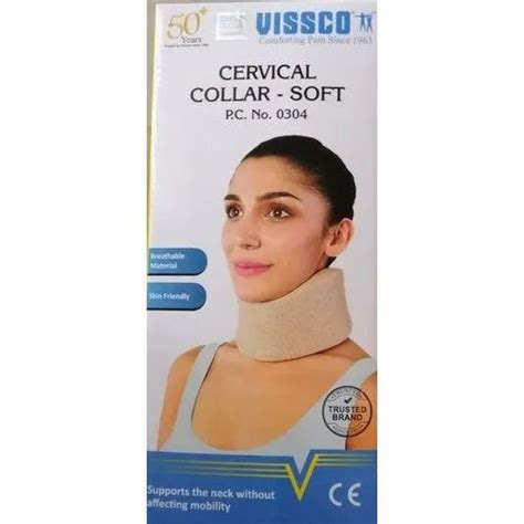 Vissco Contoured Shape Cervical Color Soft For Neck Support At Rs 189