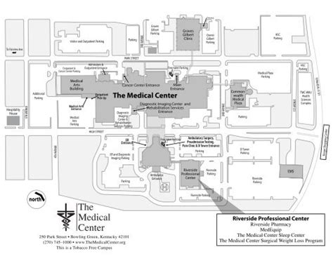 campus map  medical center