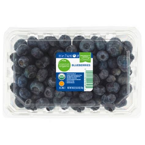 Simple Truth Organic Fresh Blueberries Oz Qfc