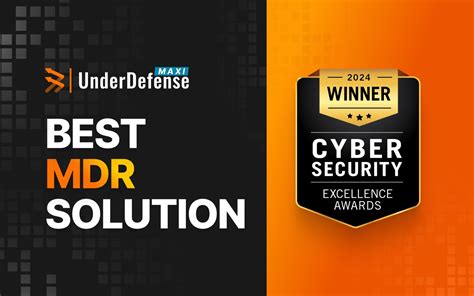 Underdefense Maxi Wins Cybersecurity Excellence Award For Best Mdr