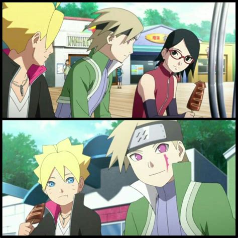 Kagura Boruto Y Sarada Fandom Anime Personajes