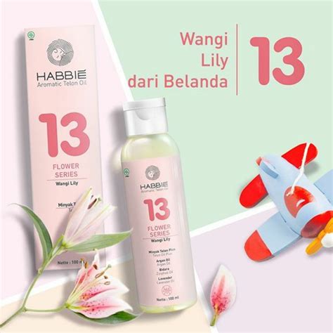 Jual Habbie Aromatic Telon Oil Plus Flower Series Varian No 13