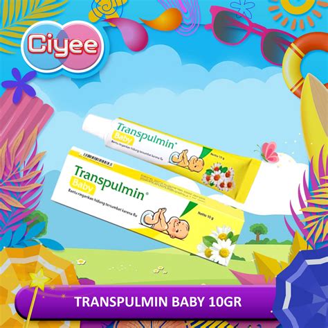 Transpulmin Baby Balsem 10gr Balsam Bayi Hidung Tersumbat Balsem